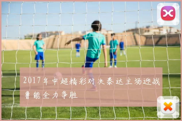 2017年中超精彩对决泰达主场迎战鲁能全力争胜